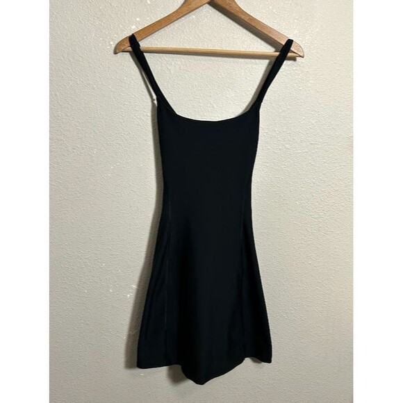 Abercrombie And Fitch YPB SculptLux Strappy Back Minidress Black M - Picture 3 of 7